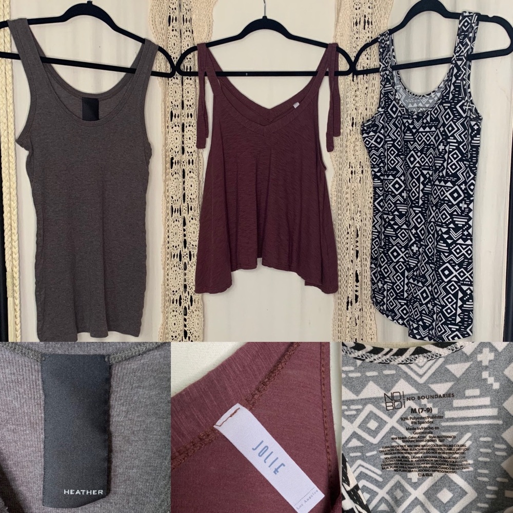 Tank Top Lot 3 Piece - M